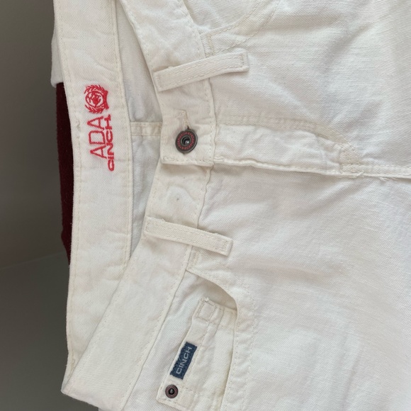 Ada White Cinch Jeans - Picture 5 of 6